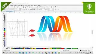 Graphic Design di coreldraw | Desain Logo | tutorial corel draw