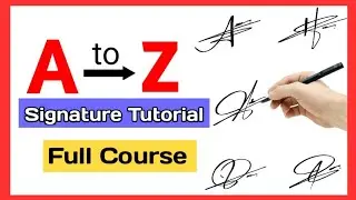 A to Z signature style | Signature style of my name | Signature tips