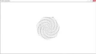 Python Tutorial For Beginners | Swirling Pattern Using Python Turtle