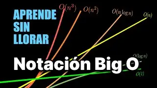 Complejidad Algorítmica sin llorar - Notación Big O