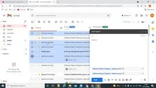 How To Send Multiple Email Using Drag And Drop in Gmail