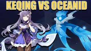 Keqing (solo) vs Oceanid | Genshin Impact CN OBT