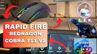 RAPID FIRE  - MACRO REDRAGON COBRA 711 V2
