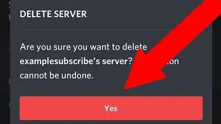 How to Delete Discord Server on Mobile 2021 *NEW UPDATE*