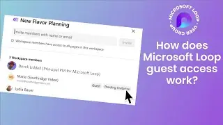 How does Microsoft Loop Guest Access work?