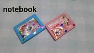 Diy mini notebook #diy easy notebook ideas #diy slime mini notebook #how to make a mini notebook.