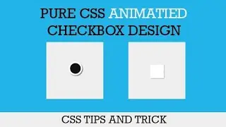 HTML Checkbox Animation | CSS Animation Turorial