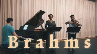 Brahms Two Songs for Mezzo, Viola, & Piano (I) | Ft. J'nai Bridges and Brendon Shapiro