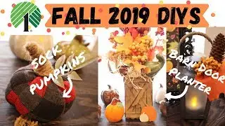 5 Dollar Tree Fall DIYS | DIY Pumpkins