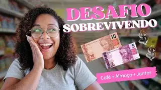 SOBREVIVENDO 1 DIA INTEIRO COM 15 REAIS