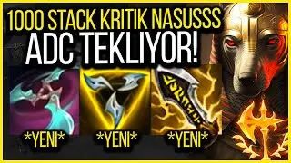 👑 Darius'a Sadece Q Atarak Tekleyen 1000 Stack Nasus Sorunsalı 👑