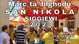 Marc ta' filghodu festa San Nikola Siggiewi 2023