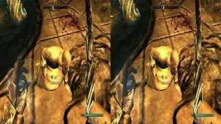 Skyrim в 3D серия1 обзор прохождение YT3D  #vk