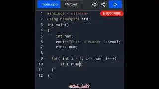 Trick to find factors of any number  in C++. #shortsvideos #coding #shortsvideo #video #viralvideo