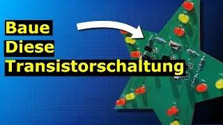 Entwirf und baue eine Transistor-Kondensator-Multivibrator-Schaltung