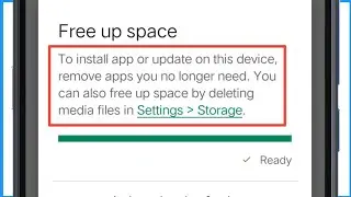 To Install App Or Update On This Device Delete Apps You No Longer Need