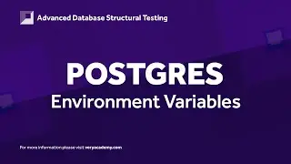 PostgreSQL: Managing Credentials with Environment Variables