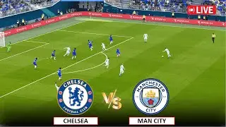 🔴LIVE : CHELSEA vs MANCHESTER CITY I CLUB FRIENDLY FOOTBALL MATCH STREAMING 2024 I eFOOTBALL PES 21