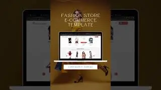 Online shopping website | fashion ecommerce | HTML5 | clothing website | Ui/Ux design | online store