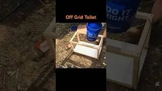 How we 💩 with no running water #offgrid #compostingtoilet