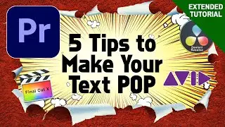 5 Tips to Make Your Text Pop - Extended Tutorial