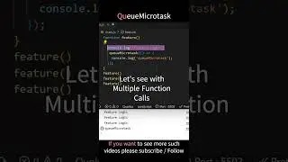 How and Why you should use QueueMicrotask in Javascript 