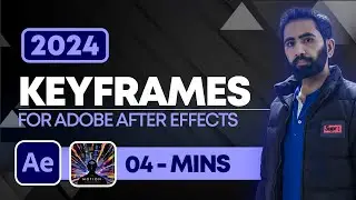 Keyframes in Adobe After Effects 2024 | Motion 4 Plugin in After Effects 2024