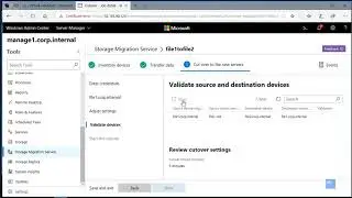 Migrate file servers with Storage Migration Service