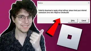 How To Fix Roblox HTTP Error DNS Resolve