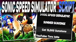 Sonic Speed Simulator script – (Get SunStone)