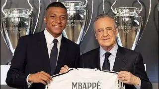 Kylian Mbappe Official Presentation as Real Madrid Player Welcome Speech Interview Speaks Spanish