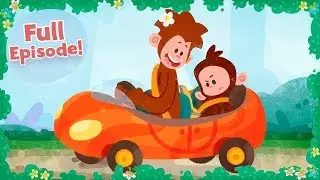 Car 🚗 - Tee & Mo 🐒 FULL EPISODE! 🙈