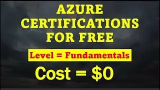 Microsoft Azure Free Certificate | Microsoft Certified Azure Fundamentals Free Exam Voucher