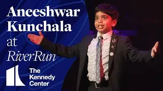 8-Year Old Aneeshwar Kunchala speaks at The Kennedy Center's RiverRun Festival Opening