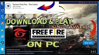 How to Download and Play Garena Free Fire on PC   Install Free Fire in Laptop   Windows 10 8 7