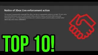 Top 10 Dumbest Reasons to Get BANNED from Xbox LIVE (10 of my Dumbest Xbox Bans)