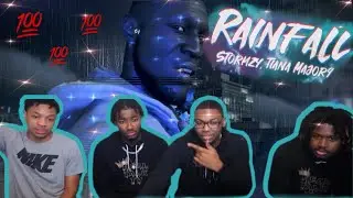 AMERICANS REACT TO STORMZY - RAINFALL (FEAT. TIANA MAJOR9) REACTION