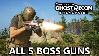 Ghost Recon Breakpoint - All Unique Boss Guns - Secret Unlocks, Stats, Gameplay (Signature Weapons)