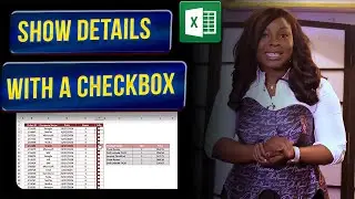 Excel Checkboxes That Reveal Hidden Details! (Dynamic Filter + Conditional Formatting)