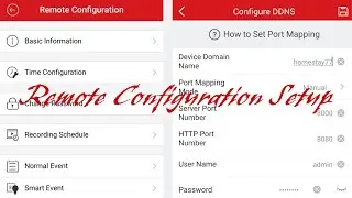 How To Set Remote Configuration On Hik-Connect App