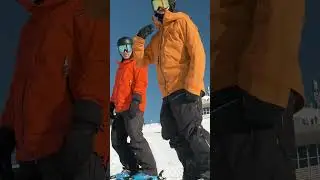 How to Tripod Butter While Stationary on Skis | #shorts