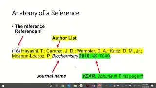 Lesson 3.5 - Citations and references