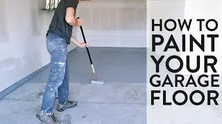 (Sponsored) How to Paint Your Garage Floor