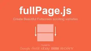 Fullpage Js Library to Create Fullpage Sliders