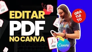 COMO EDITAR PDF NO CANVA GRATUITAMENTE