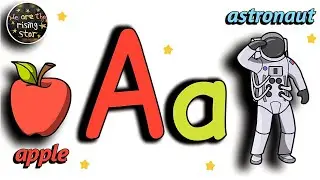 Phonics Sounds of Alphabets for kindergarten - ABC alphabet with two words | WATRstar #phonics