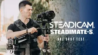 See Steadicam in ACTION | Steadimate-S | ONE SHOT TEST | DJI Ronin-S® | The Tiffen Company