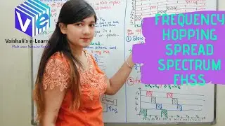 Lec 4 | Frequency Hopping Spread Spectrum | FHSS | Wireless Communication