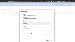 How to set up email forwarding in GSuite