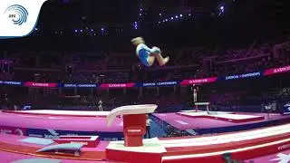 Enni KETTUNEN (FIN) - 2018 Artistic Gymnastics Europeans, qualification vault